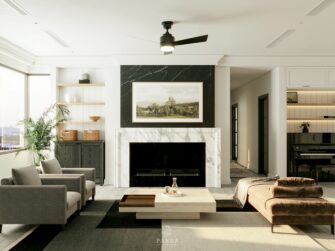 Thiết kế chung cư cao cấp tân cổ điển