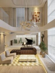 Thiết kế căn hộ duplex 2 tầng