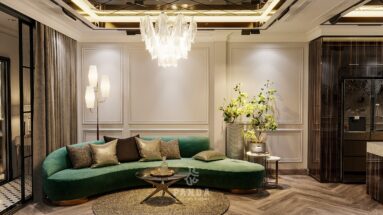 Thiết kế nhà ống phòng khách